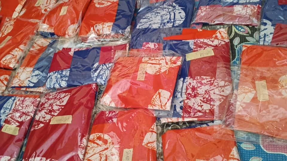 School uniform distribution outreach