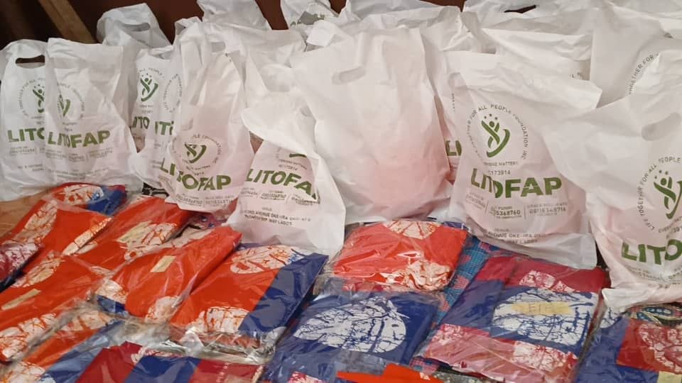 School uniform distribution outreach
